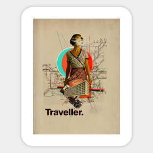 Traveller Sticker